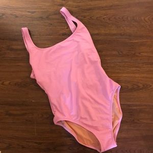 J CREW size M scoop back swim